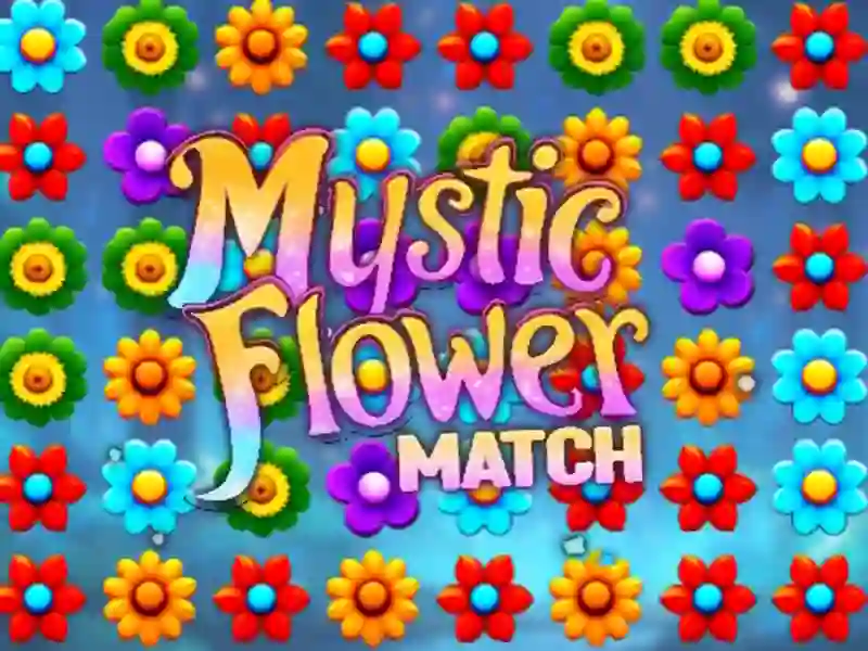 Leikur Mystic Flower Match á netinu Leikur Mystic Flower Match á netinu