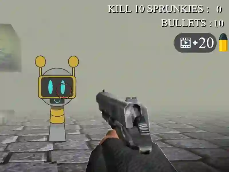 Leikur Sprunki 3d Shooter á netinu