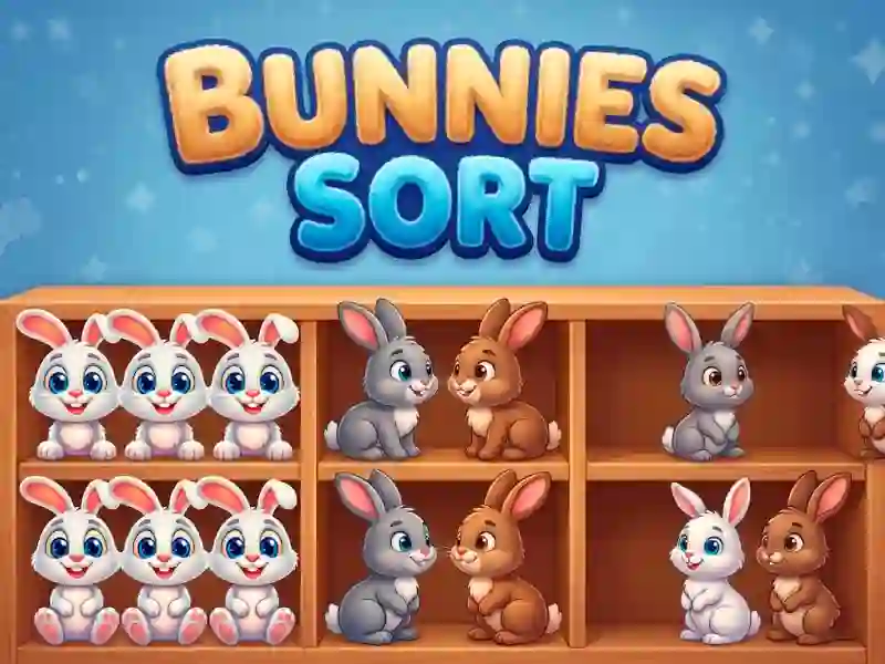 Leikur Bunnies Sort á netinu