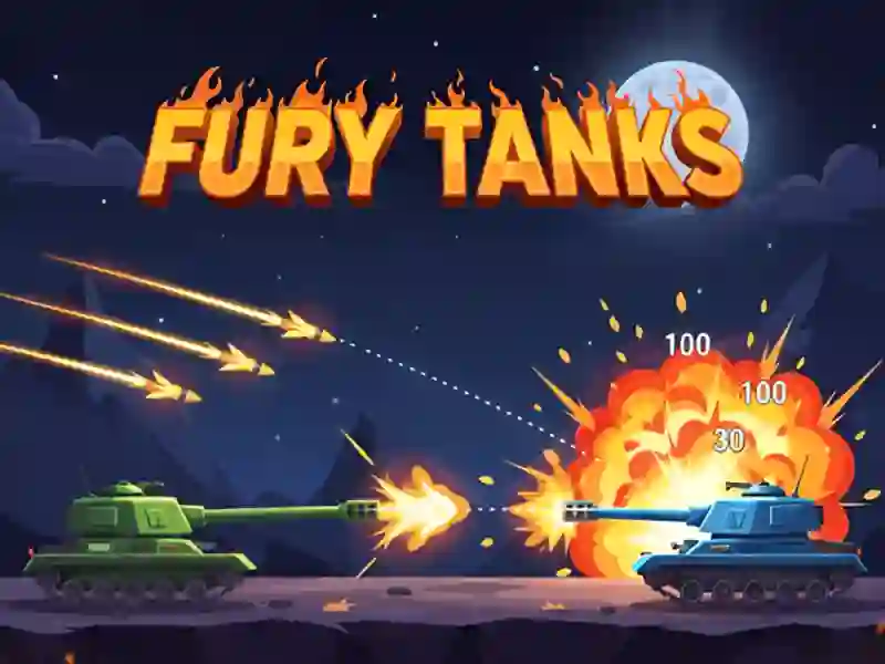 Leikur Fury Tanks á netinu