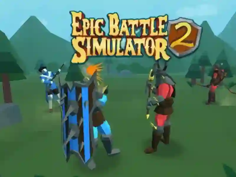 Leikur Epic Battle Simulator 2 á netinu