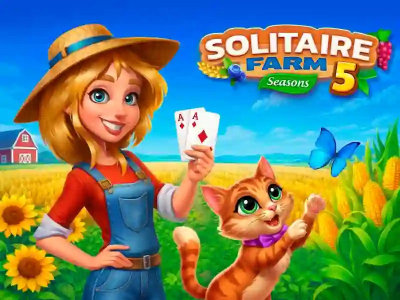 Leikur Solitaire Farm Seasons 5 á netinu