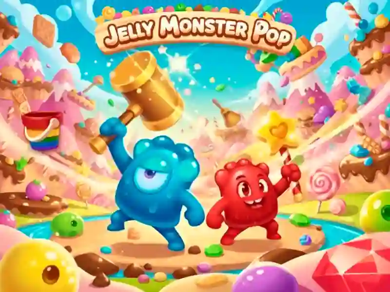 Leikur Jelly Monster Pop á netinu