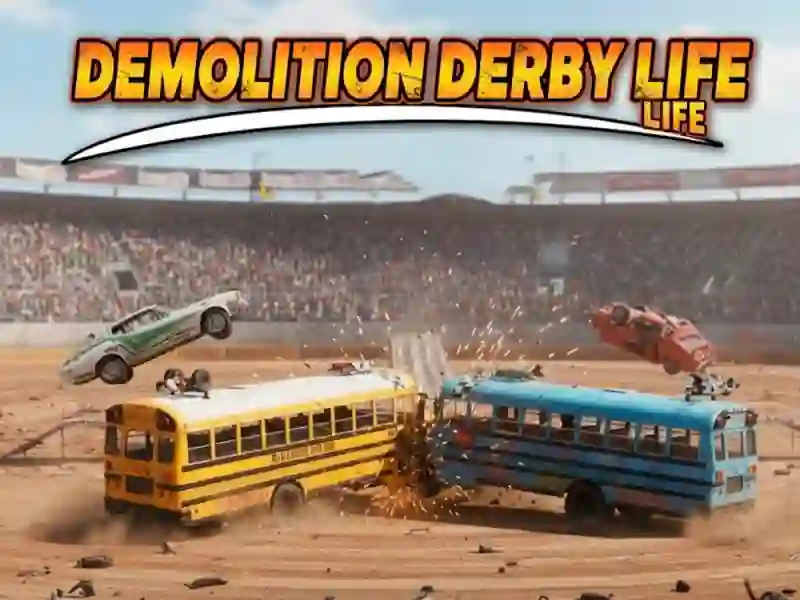 Leikur Demolition Derby Life á netinu