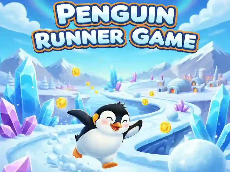 Leikur Penguin Runner leikur á netinu