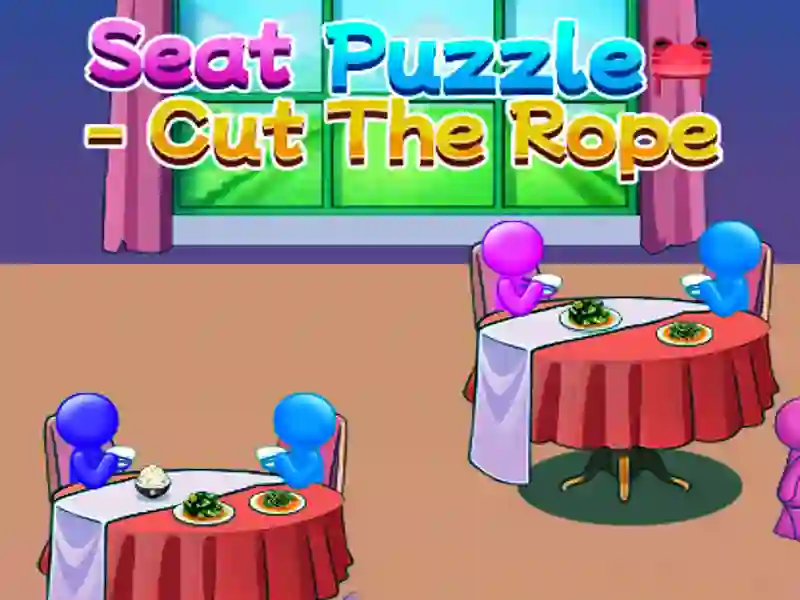 Leikur Seat Puzzle Cut The Rope á netinu