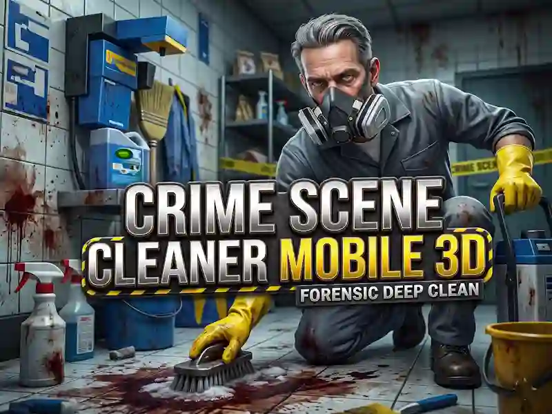 Leikur Crime Scene Cleaner Mobile 3D á netinu