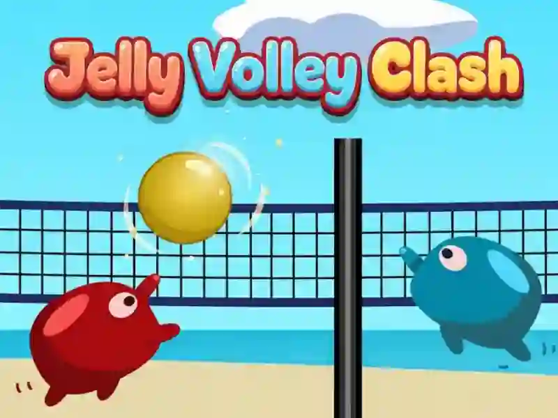 Leikur Jelly Volley Clash á netinu