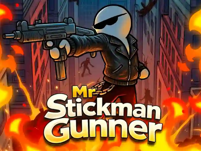 Leikur Mr Stickman Gunner á netinu