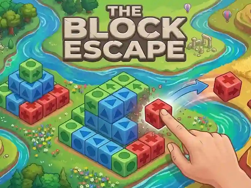 Leikur The Block Escape á netinu