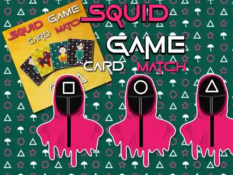 Leikur Squid Game Memory Card Match á netinu