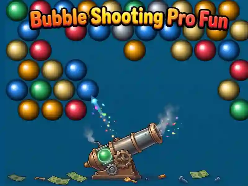 Leikur Bubble Shooting Pro Gaman á netinu