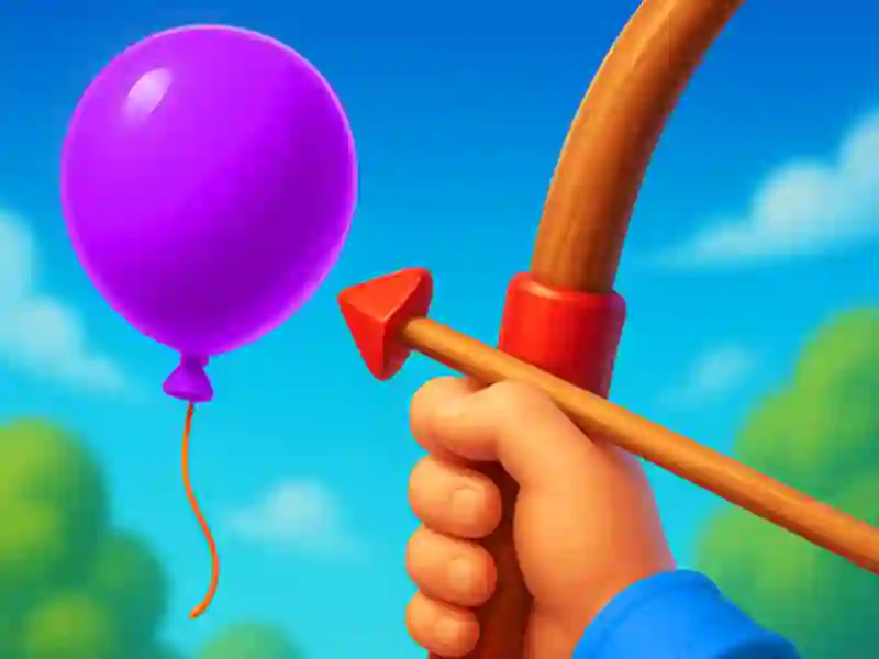 Leikur Balloon Shooter á netinu Leikur Balloon Shooter á netinu