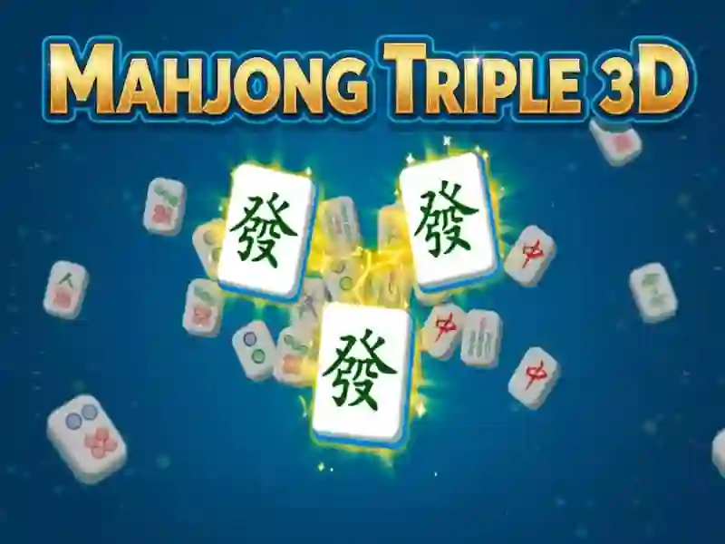 Leikur Mahjong Triple 3D Tile Match á netinu