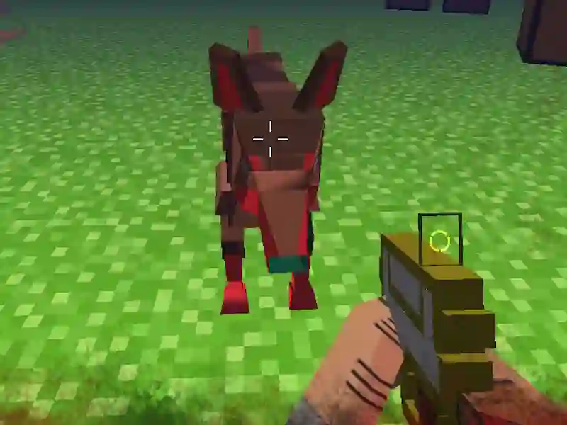 Leikur Pixel zombie lifun 2025 á netinu