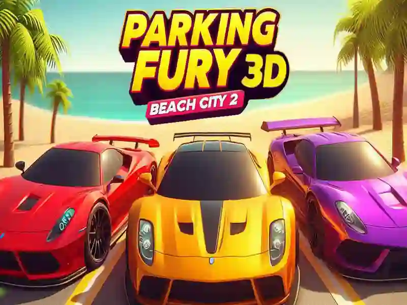Leikur Bílastæði Fury 3D: Beach City 2 á netinu