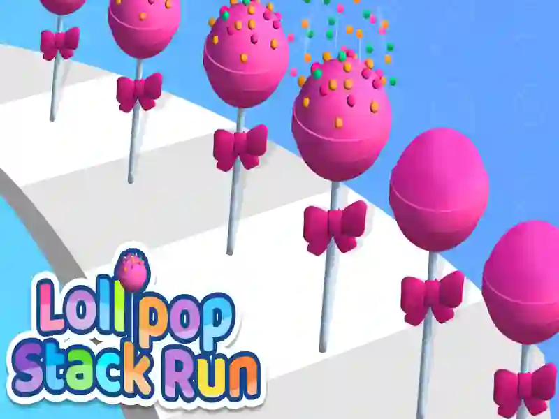 Leikur Lollipop Stack Run á netinu