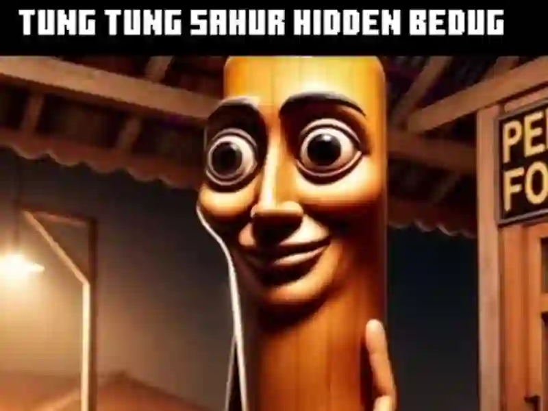 Leikur Tung Tung Sahur Hidden Bedug á netinu