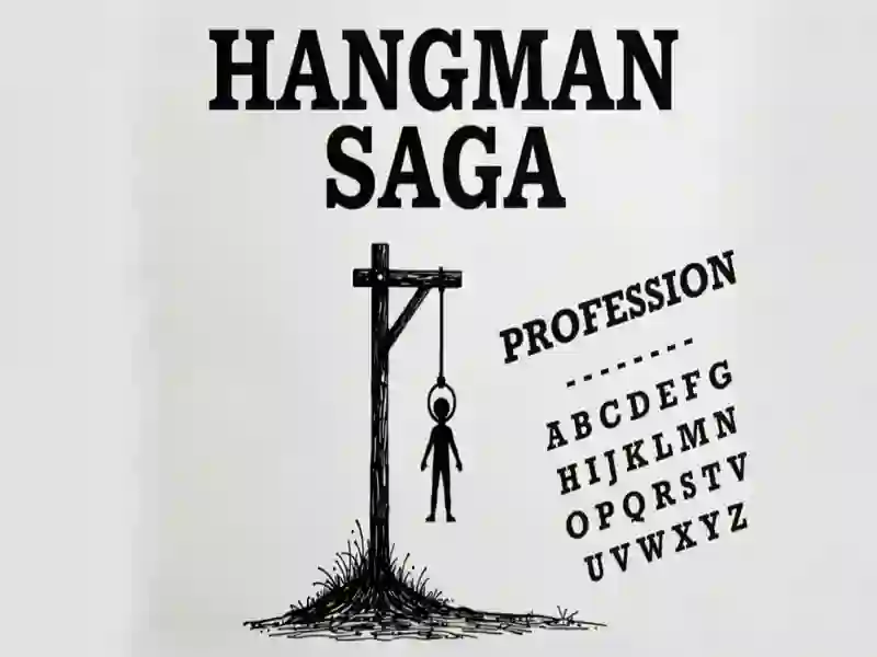 Leikur Hangman Saga á netinu Leikur Hangman Saga á netinu