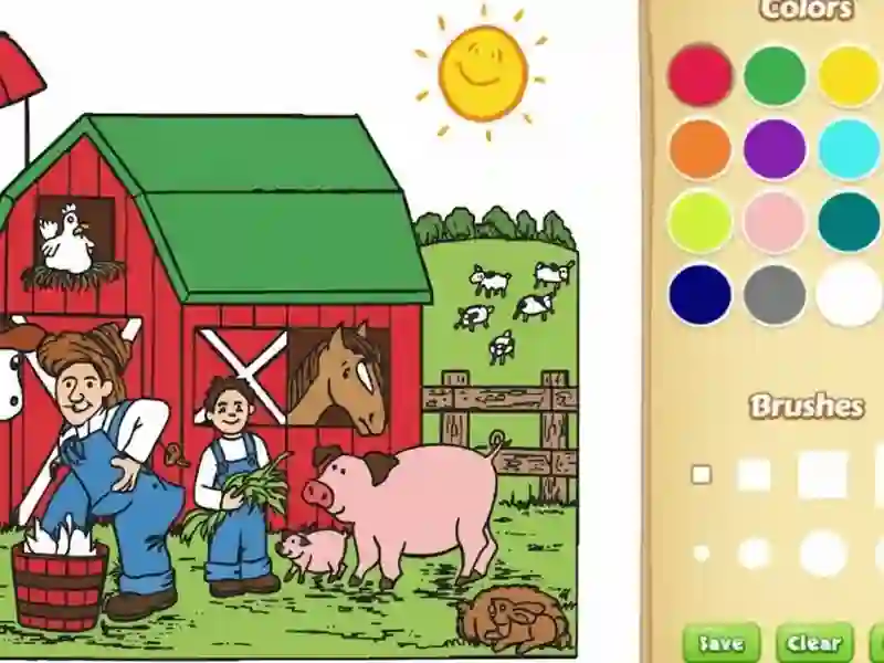 Leikur Litarbók fyrir börn fyrir börn á netinu