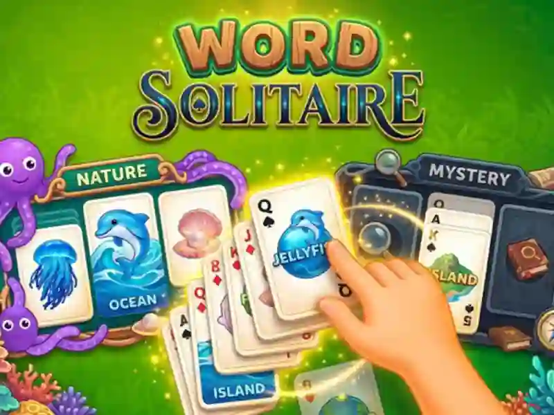Leikur Word Solitaire á netinu
