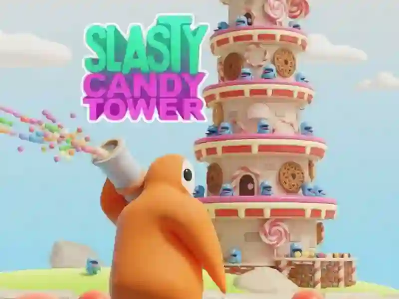 Leikur Slasty Candy Tower á netinu