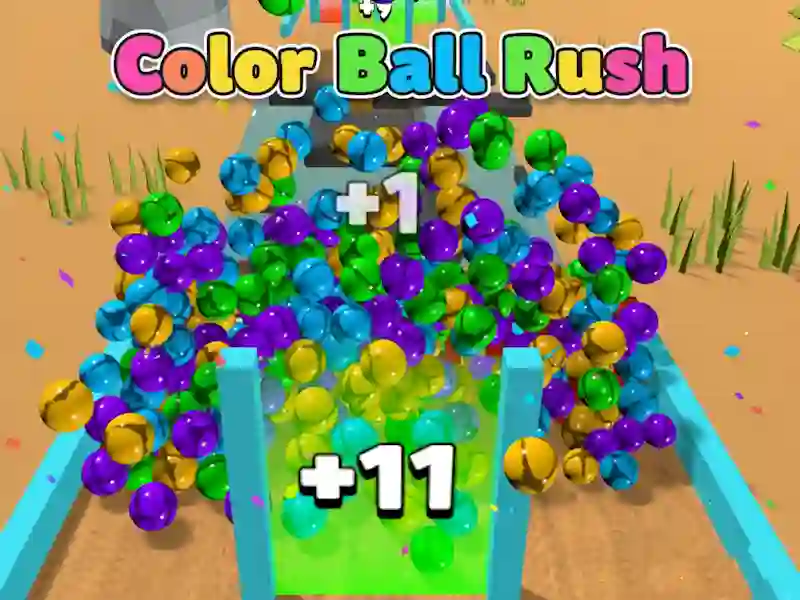 Leikur Color Ball Rush á netinu
