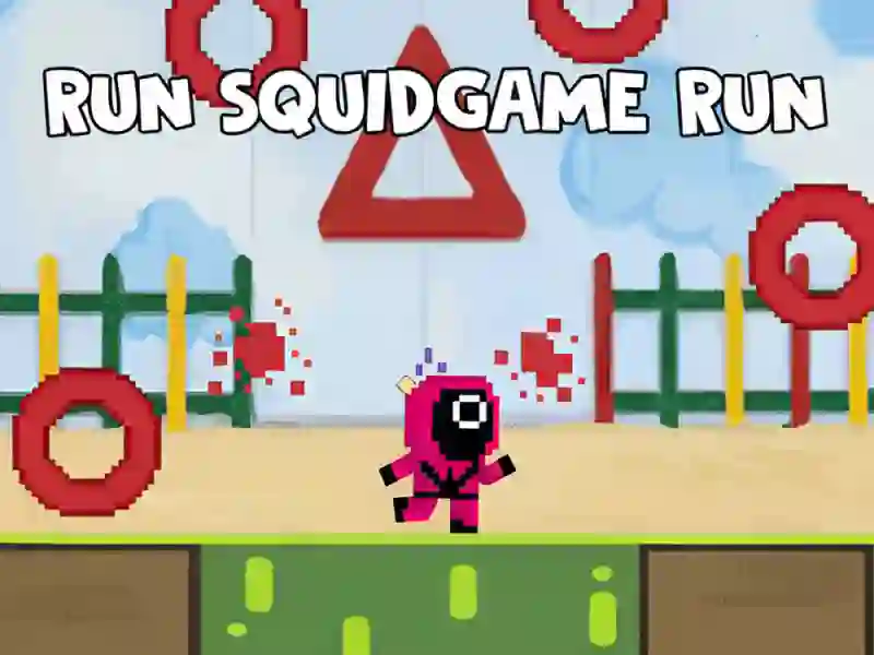 Leikur Hlaupa Squidgame Run á netinu