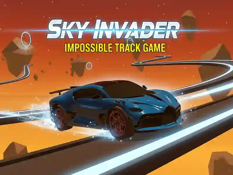 Leikur Sky Invader Impossible Track leikur á netinu