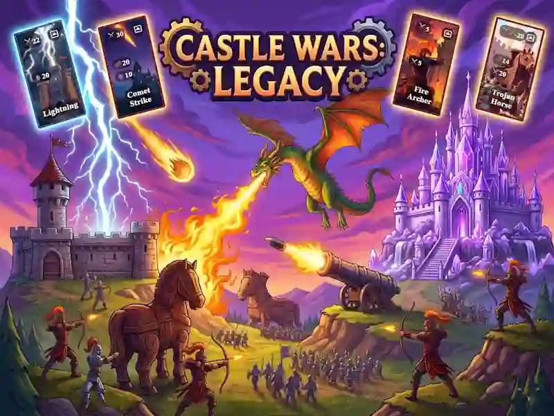 Leikur Castle Wars: Legacy á netinu