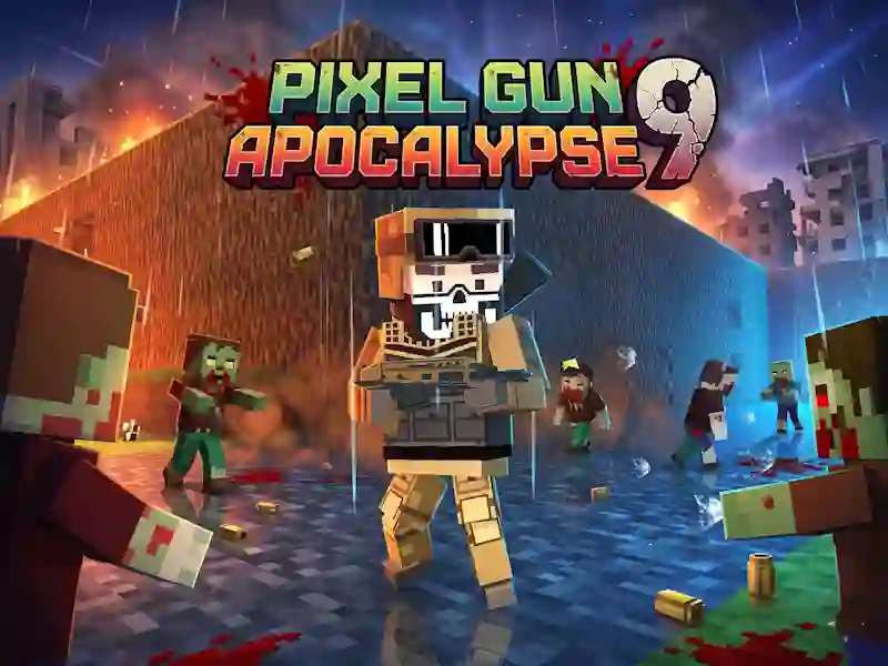 Leikur Pixel gun apocalypse 9 á netinu