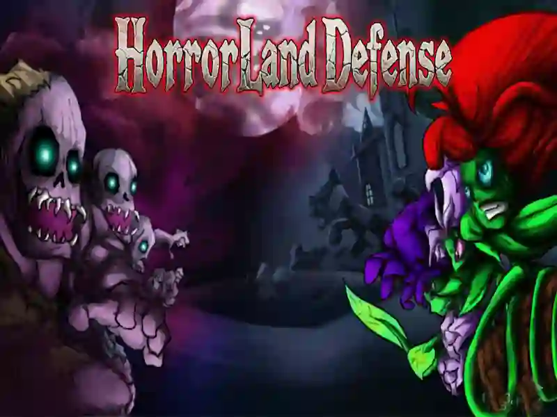 Leikur HorrorLand Defense á netinu