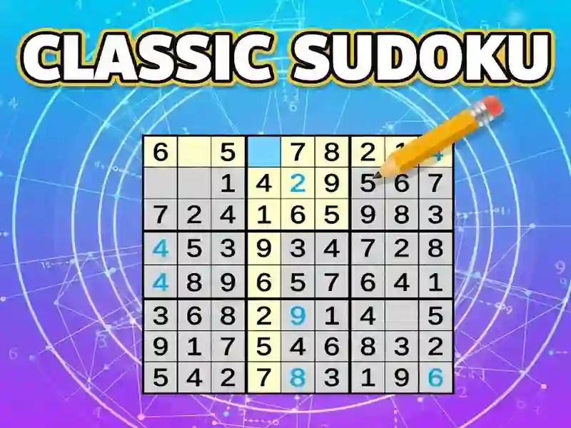 Leikur Klassískt Sudoku á netinu