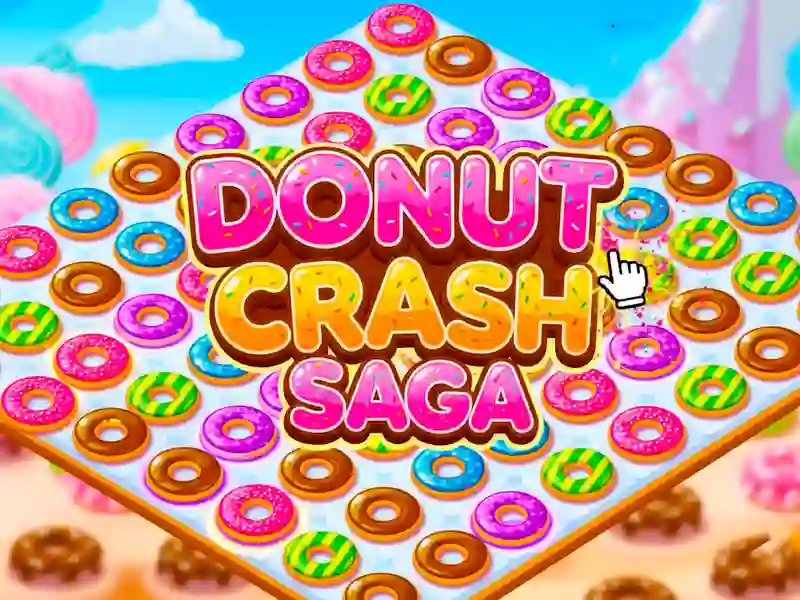 Leikur Donut Crash Saga á netinu