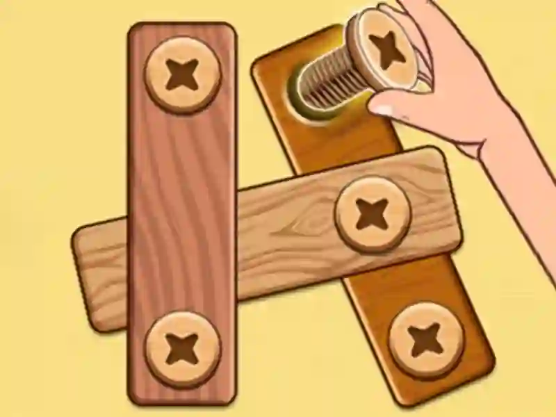 Leikur Nut Bolt Puzzle Game á netinu