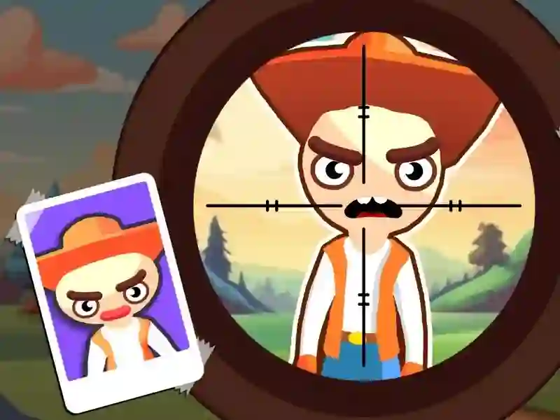 Leikur Sniper Wars: Finndu glæpamanninn á netinu