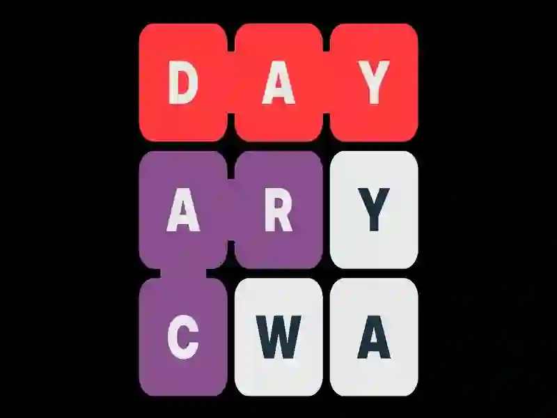 Leikur Orðaleit með vísbendingum á netinu