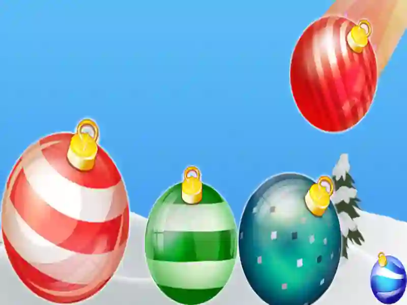 Leikur Þrautir kúlur sameina nýja árið! á netinu