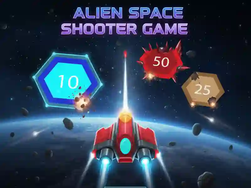 Leikur Alien Space Shooter Game á netinu