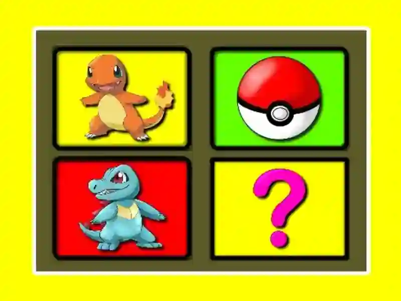 Leikur Pokemon minni tíma á netinu