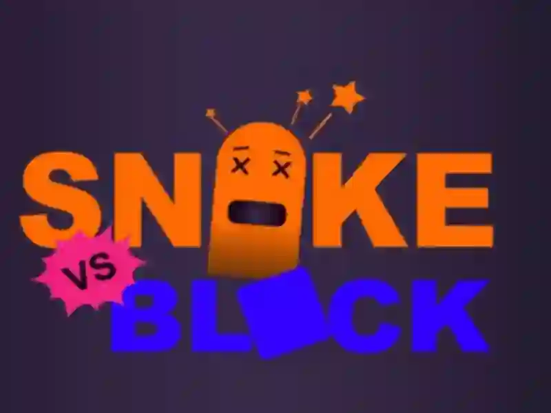 Leikur Snake vs blokkir á netinu