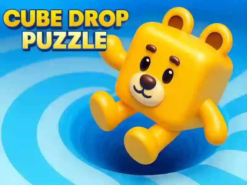 Leikur Cube Drop Puzzle á netinu