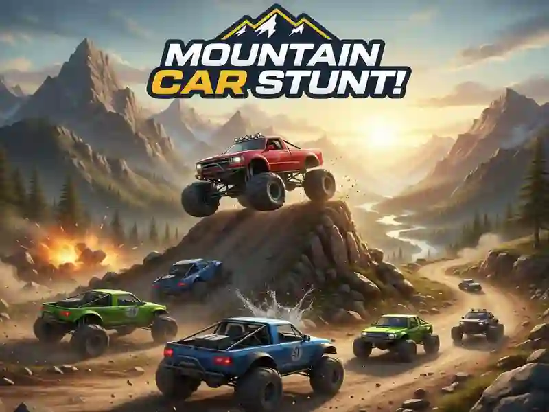 Leikur Mountain Car Stunt á netinu