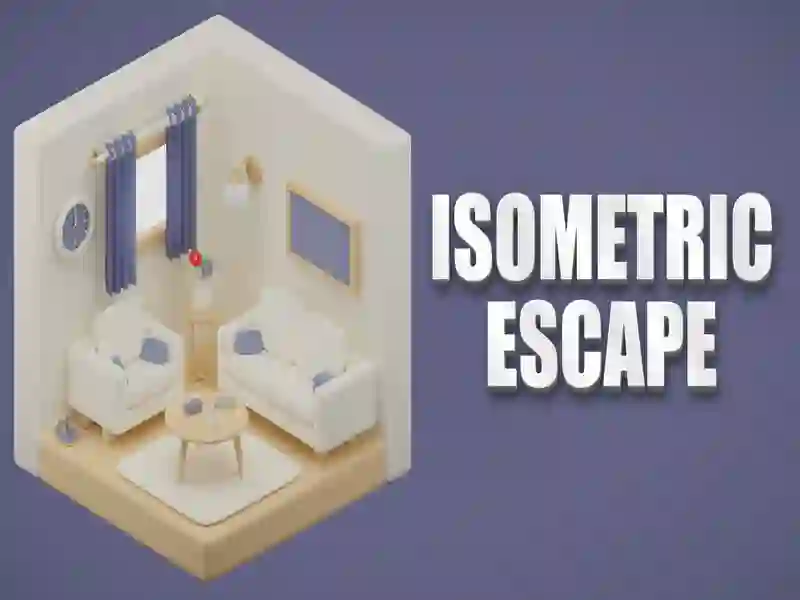 Leikur Isometric flótti á netinu
