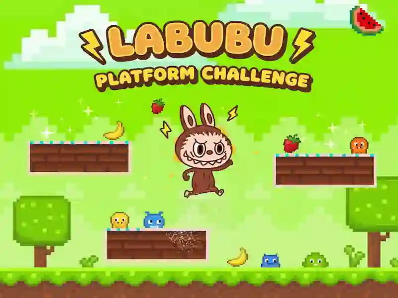 Leikur Labubu Platform Challenge á netinu