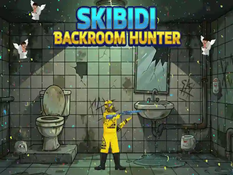 Leikur Skibidi Backroom Hunter á netinu