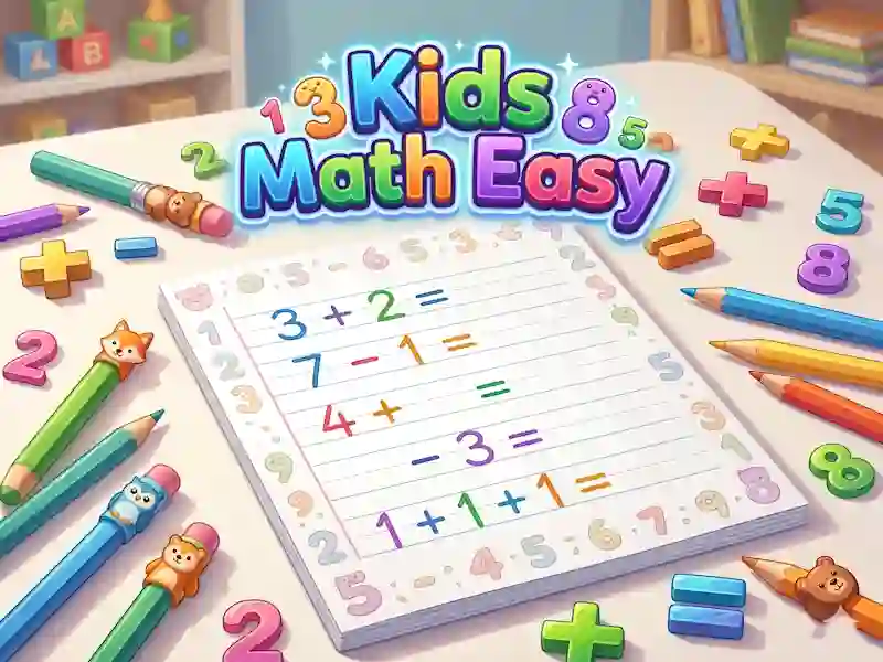 Leikur Kids Math Easy á netinu