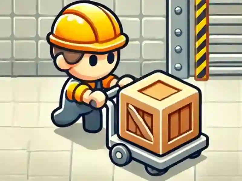 Leikur Sokoban P/R. á netinu