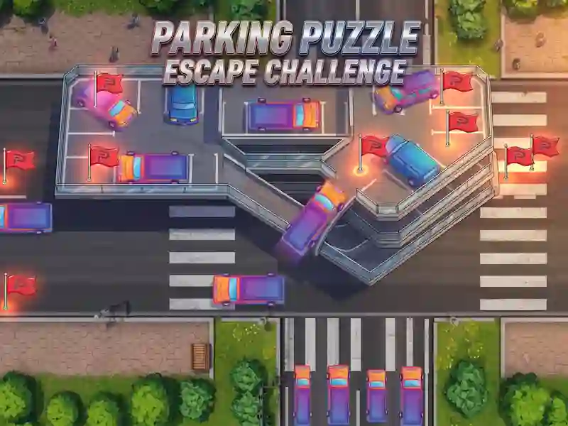 Leikur Parking Puzzle Escape Challenge á netinu