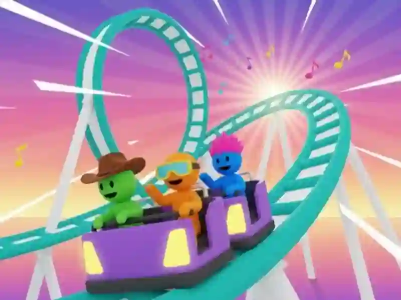 Leikur Roller Coaster 3D á netinu